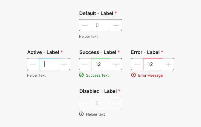 number input color number input color