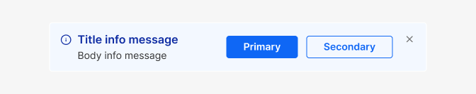 section message actions