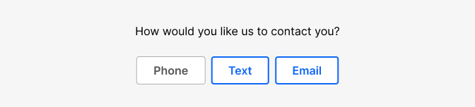 toggle group as checkboxes